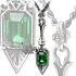 Кулон Alchemy Gothic P607 Sucre Vert Absinthe Spoon