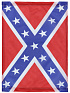 Флаг автомобильный Конфедерация