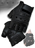 Перчатки кожаные RockBunker без пальцев (Размер: S)